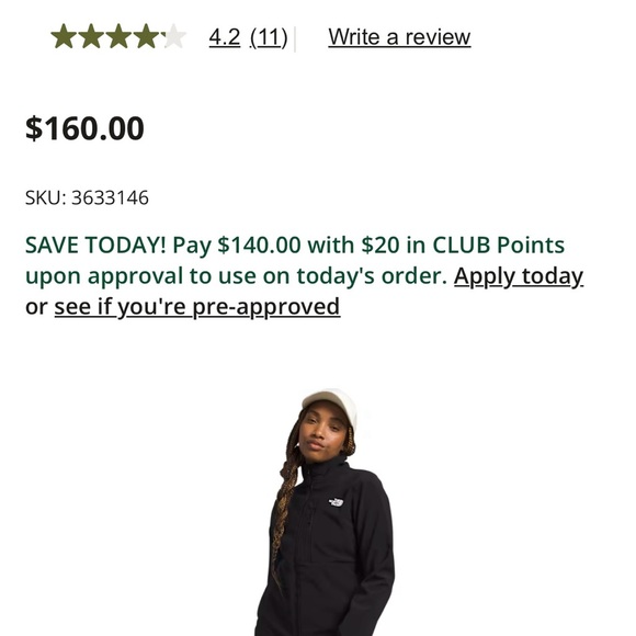 The North Face Women's Black Ski Jacket - Picture 1 of 7